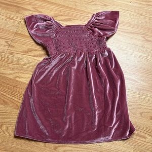 Old Navy Velvet Pink Dress